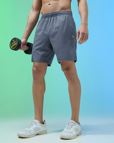 TECHNOSPORT Solid Regular Fit City Shorts