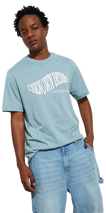 Max Men Cotton Regular Fit URB_N Graphic Printed T-Shirt