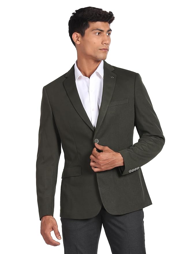 Arrow Men's Single Breasted Slim Blazer