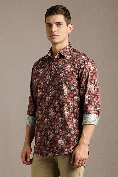 Louis Philippe Men's Slim Fit Shirt