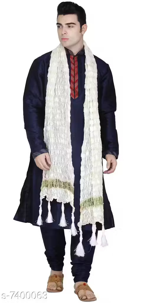 Trendy Art Silk Men's Kurta Set