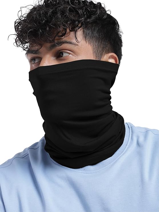 HEELIUM Bamboo Bandana for Men & Women | Super Soft | Odour-free & Breathable | Durable & Multipurpose Bandana