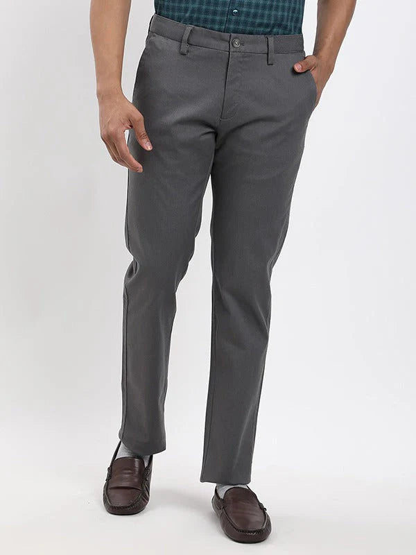 Men Brooklyn Fit Cotton Stretch Trouser