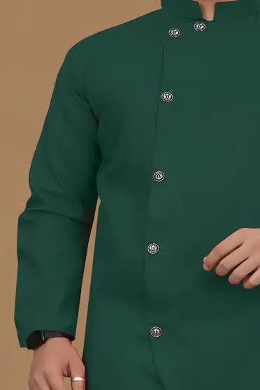 Men Kurta (Green)