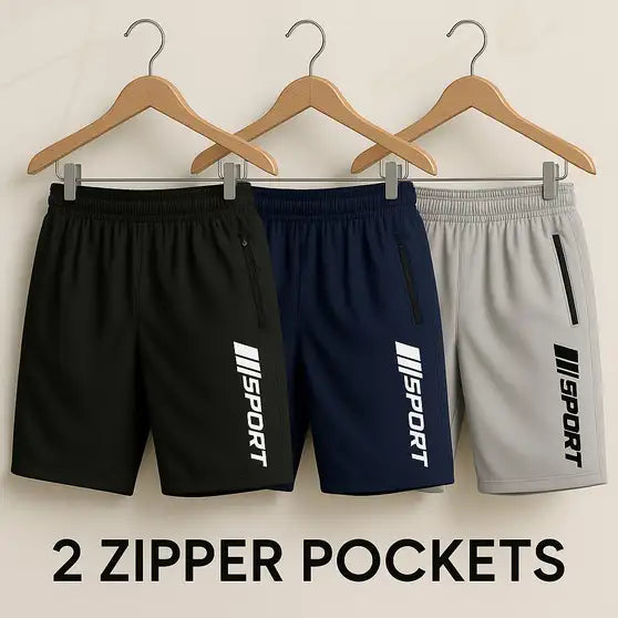 Striped Men Multicolor Regular Shorts