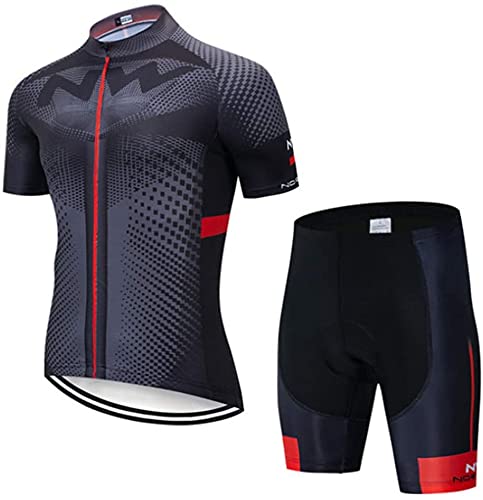 PROTOS INDIA.NET ™ Cycle Suits for Men, Cycling, Jersey, Men, Mountain Bike, Short Sleeve, Street Bike Clothing, MTB Summer Clothing Set Printed Men & Women Black, Red Swimsuit