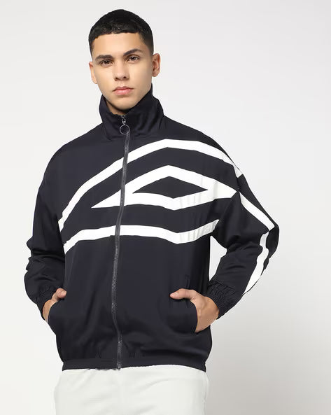 UMBRO Men Logo Print Regular Fit Jacket