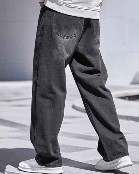BUDA JEANS CO Men Lightly Washed Baggy Fit Jeans