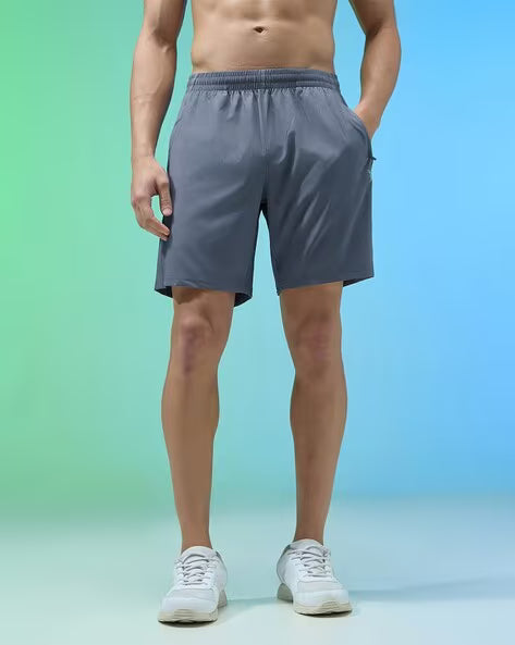 TECHNOSPORT Solid Regular Fit City Shorts