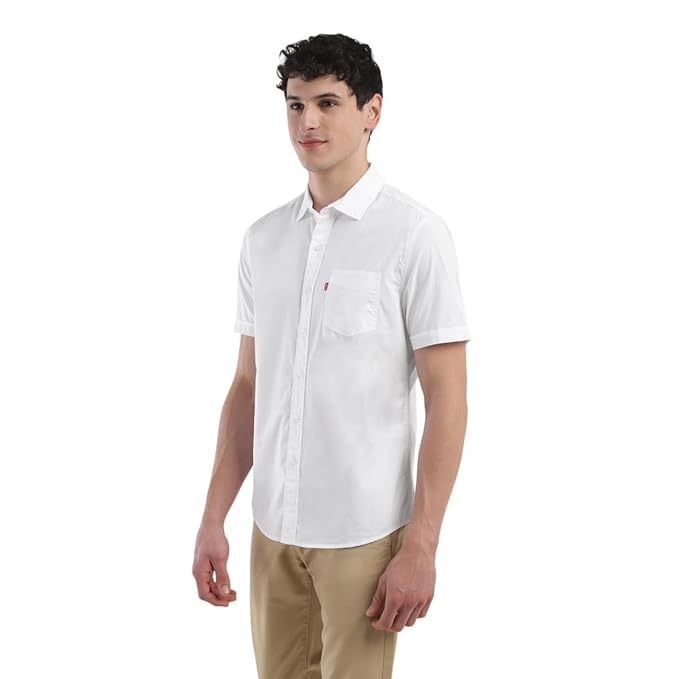 Levi's Men's Solid Slim Fit Shirt