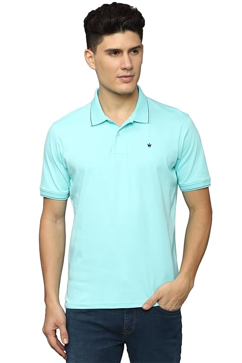 Louis Philippe Men's Cotton Regular Fit T-Shirt