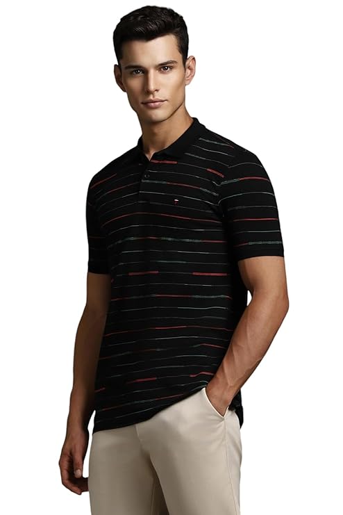 Louis Philippe Men's Cotton Slim Fit T-Shirt