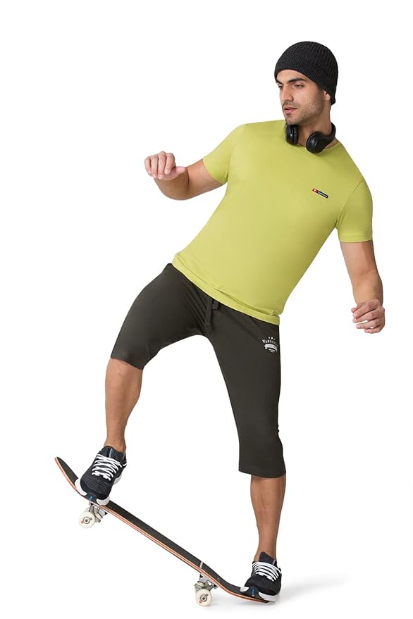 Van Heusen Men's Regular Fit Mid Rise Pants