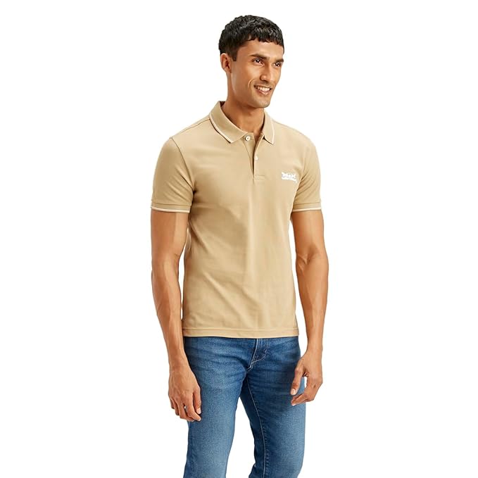 Levi's Men's Solid Slim Fit Polo Shirt