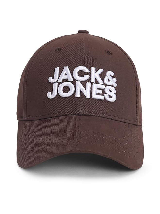 JACK & JONES Men's Cotton Baseball Cap with Adjustable Back Closure | Unisex Cap
