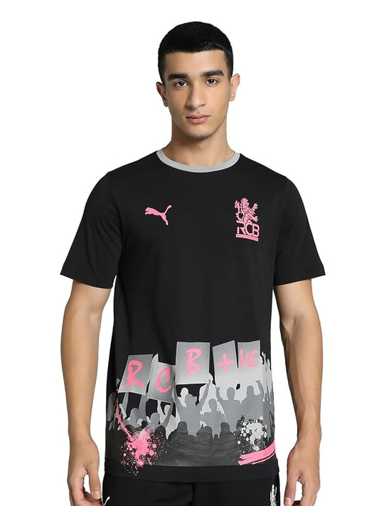 Puma Men's Printed Regular Fit T-Shirt