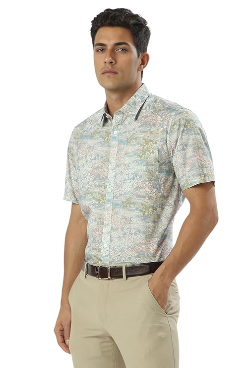Louis Philippe Men's Classic Fit Shirt