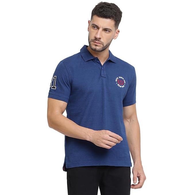Van Heusen Men's Cotton Regular Fit T-Shirt