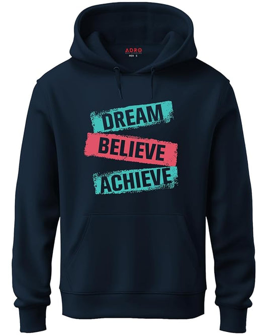 ADRO Men Hooded Fleece Sweatshirt