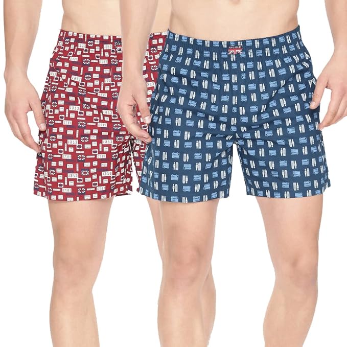 Pepe Jeans Men's Cotton Classic Regular Solid Boxer Shorts