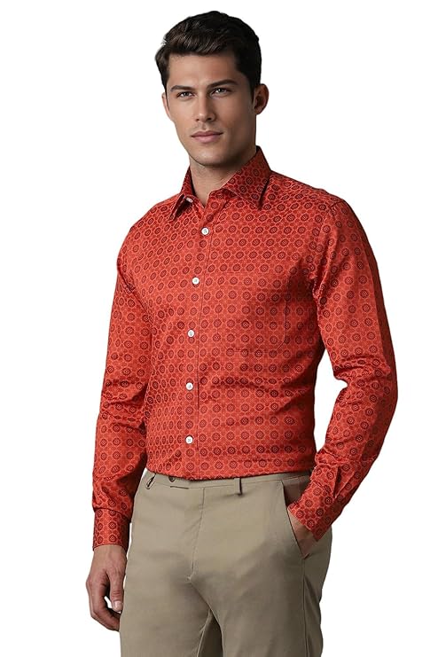 Louis Philippe Men's Classic Fit Shirt