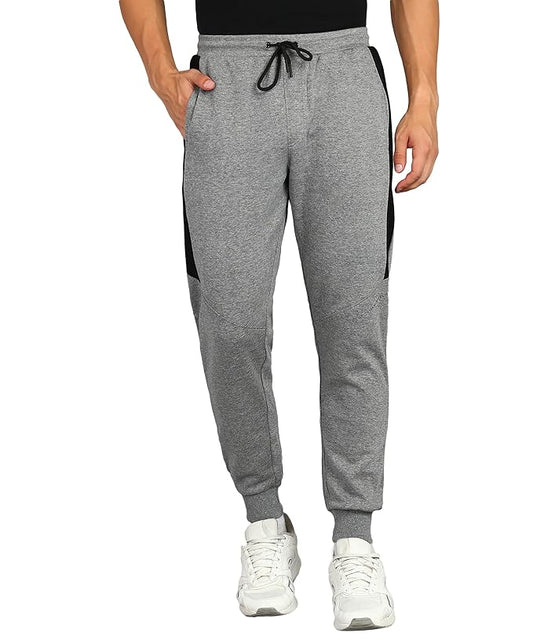 Alan Jones Clothing Men's Regular Fit Mid Rise Track Pant
