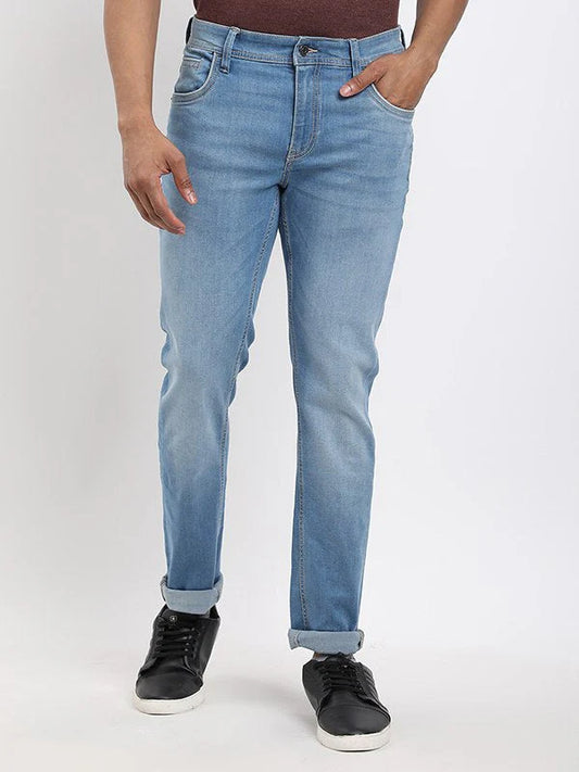 Men Brooklyn Fit Stretchable Jeans