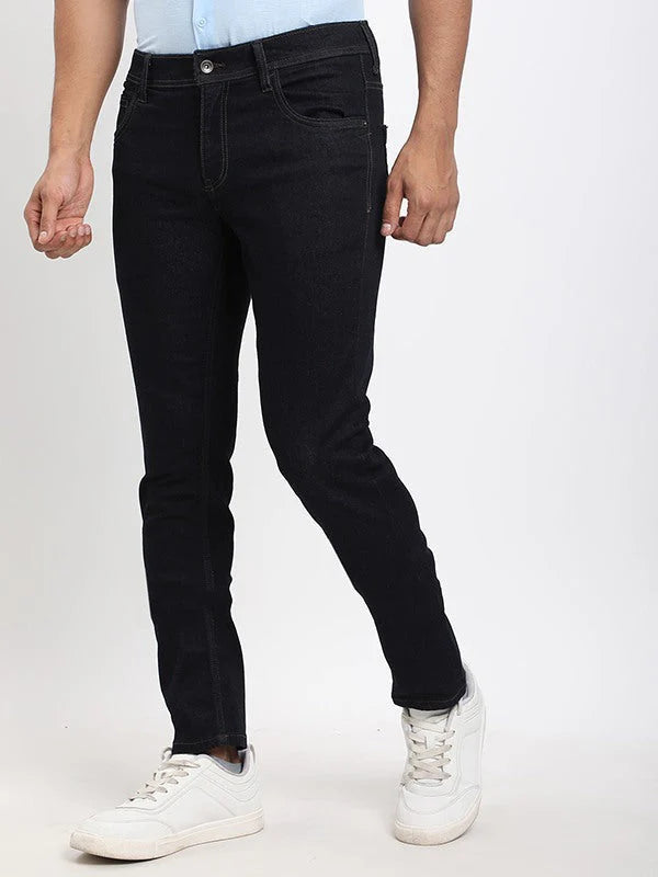 Men Kansas Fit Cotton Stretch Trouser