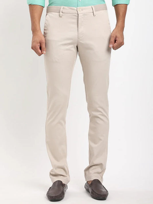 Men Brooklyn Fit Cotton Stretch Trouser