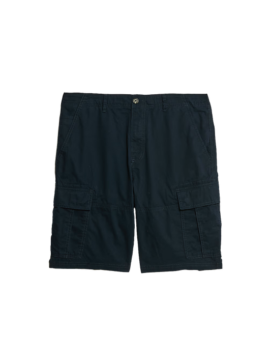 Pure Cotton Lightweight Cargo Shorts