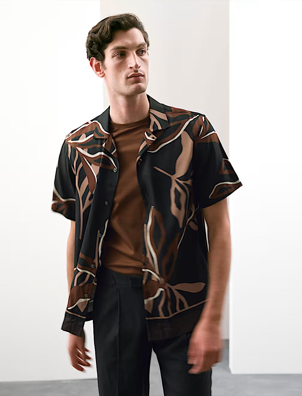 Regular Fit Floral Shirt