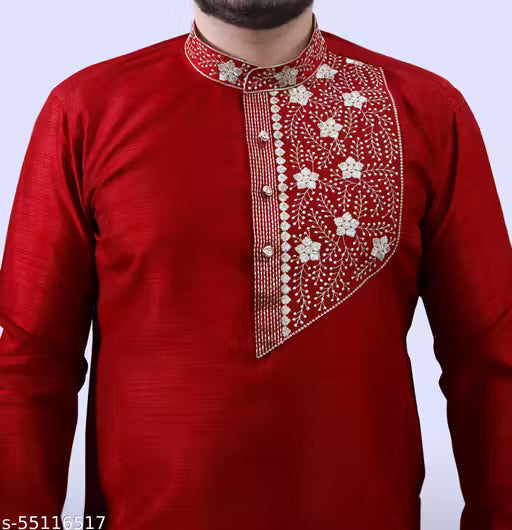 Men Dhoti & Kurta Set